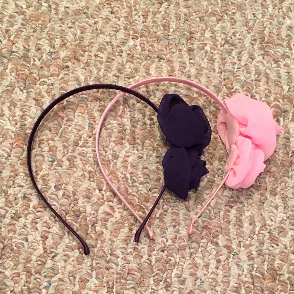 Lot of 2 girls headbands